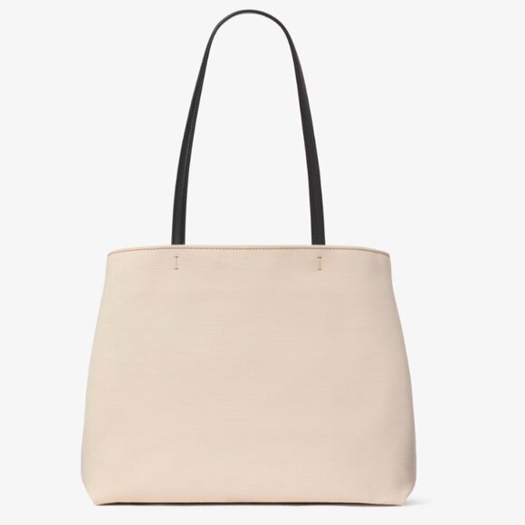 Kate Spade New York Fresh Picks Canvas Tote - Flowers Puzzle Cute - Picture 5 of 8